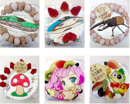 福島県で人気 キャラクターケーキを注文できるお誕生日におすすめのお店