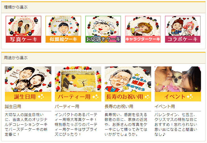 プリントからイラストまで！バラエティ豊かなdecocake.jpのオリジナルケーキ